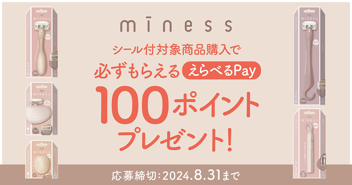 minessポイントバックキャンペーン