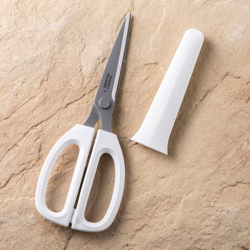 KAI Sebastian Conran Gifu Dirk kitchen scissors, white