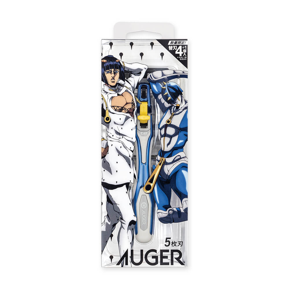 数量限定】ジョジョ×AUGER オリジナル限定ホルダー ブチャラティ ＋ 替刃5個付 | 貝印公式オンラインストア